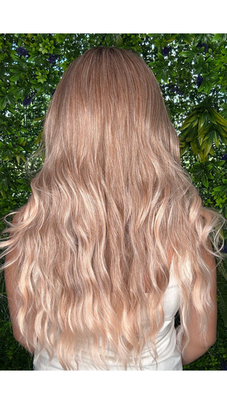 *Apricot with Lace Front Bangs