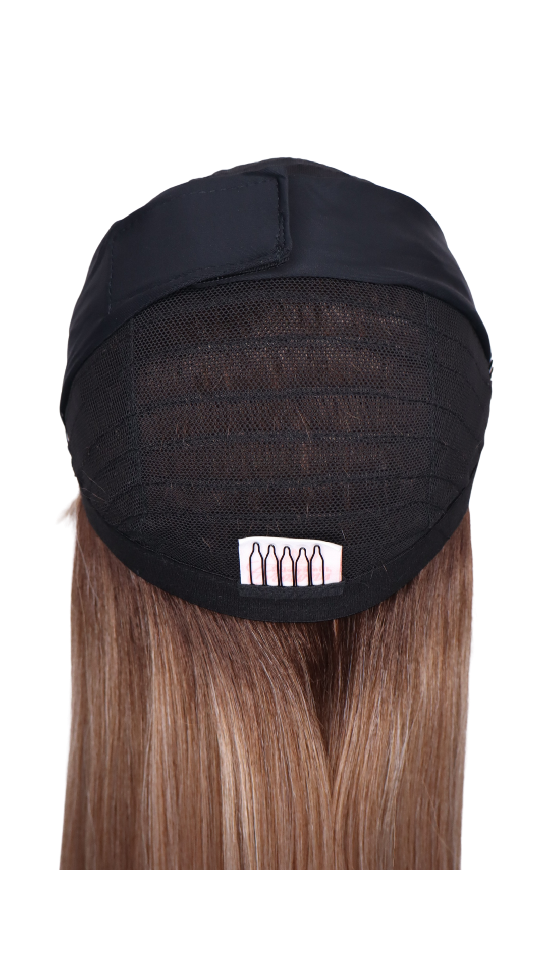 *Avery Headband with Bangs (Muted Apricot)