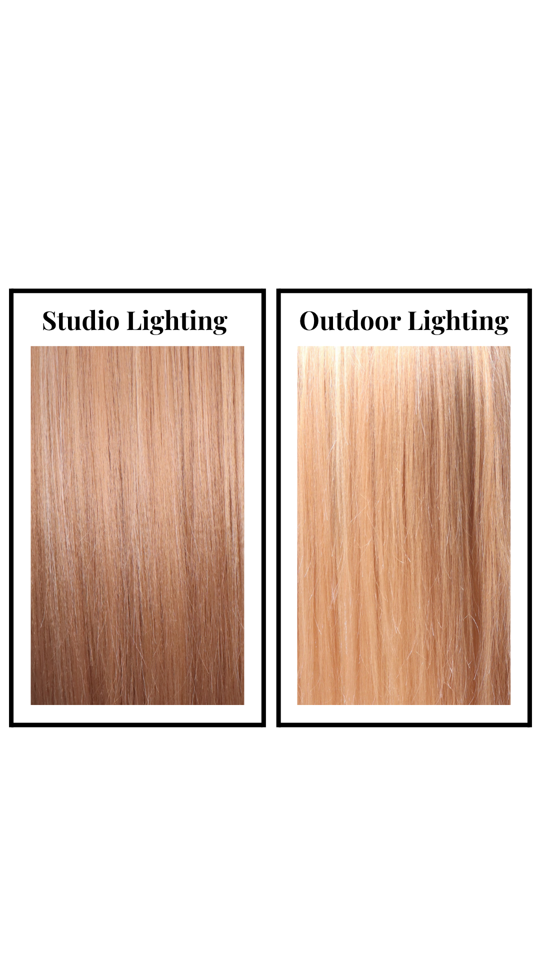 Avery Headband with Bangs (Strawberry Blonde)