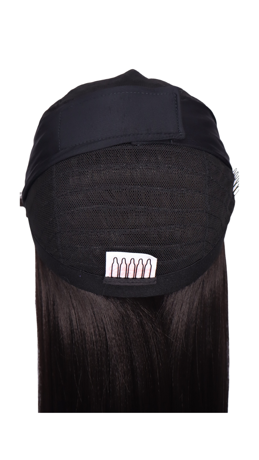 *Avery Headband with Bangs (Soft Black) Petite