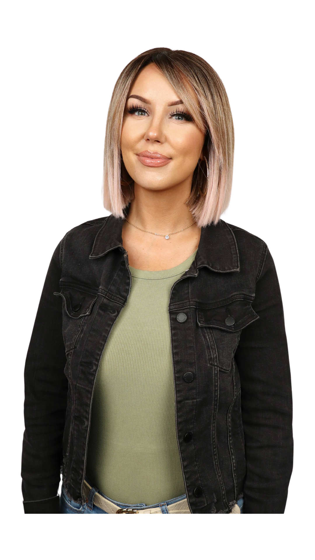 Bobbi with Lace Front Bangs (Apricot)