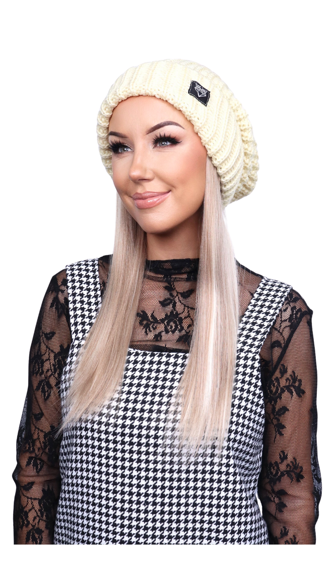 Buttercream Beanie (Dimensional Blonde Straight)