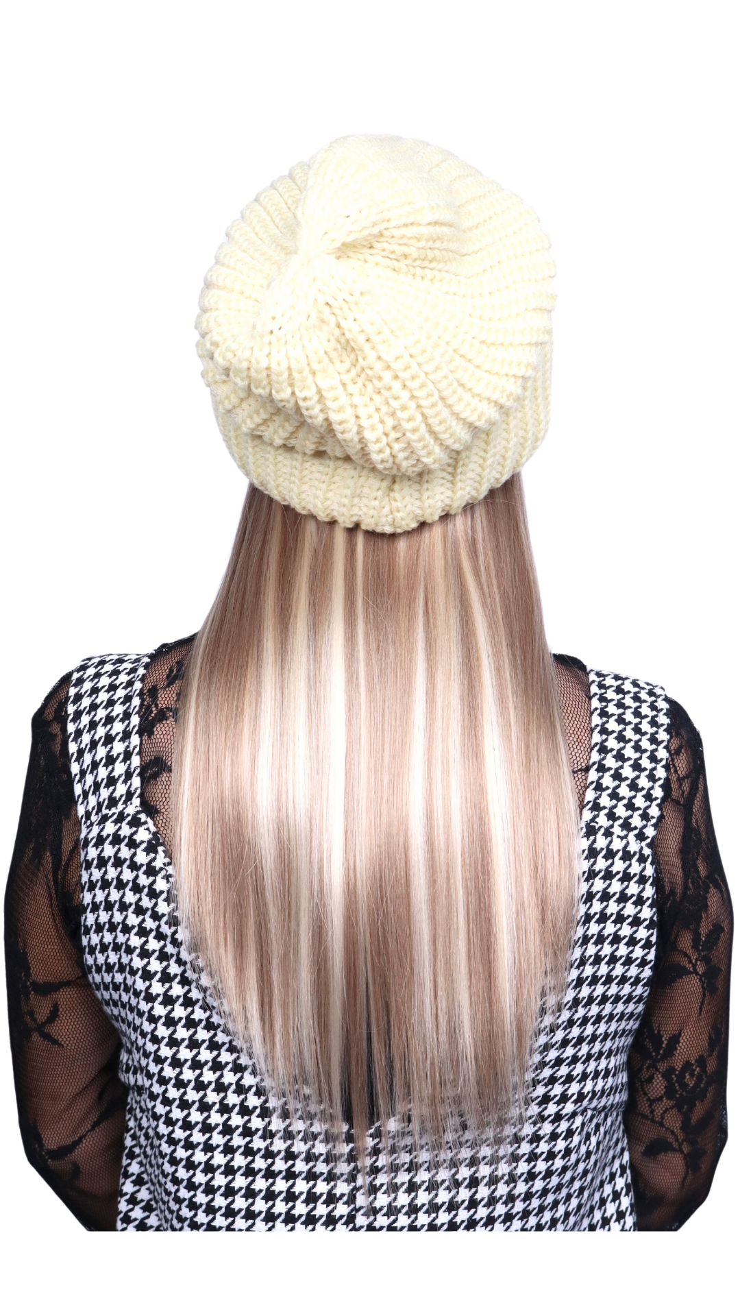 Buttercream Beanie (Dimensional Blonde Straight)