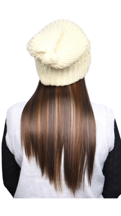 *Buttercream Beanie (Golden Brunette Straight)