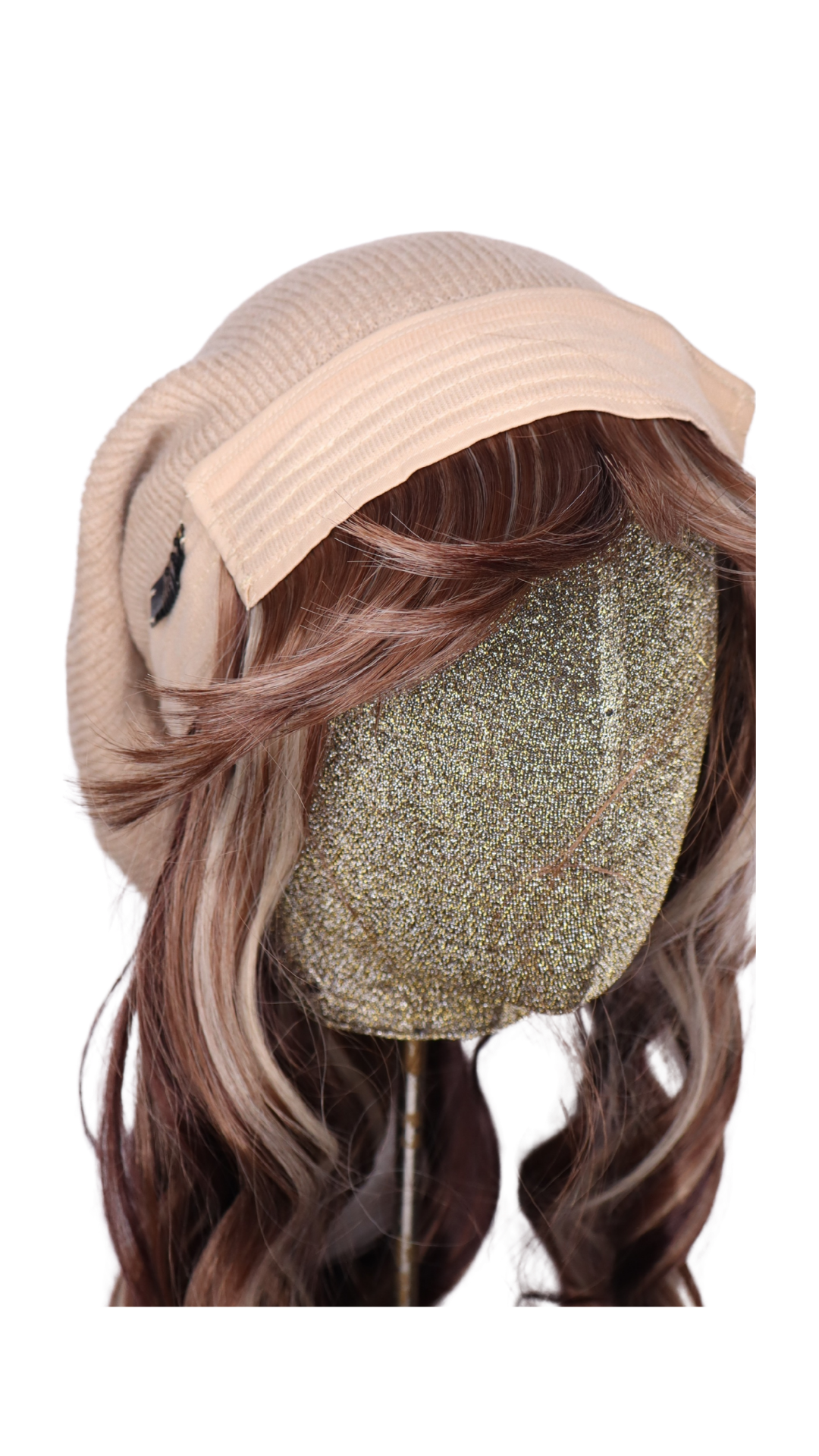 **Meg Beanie (Spun Amber)