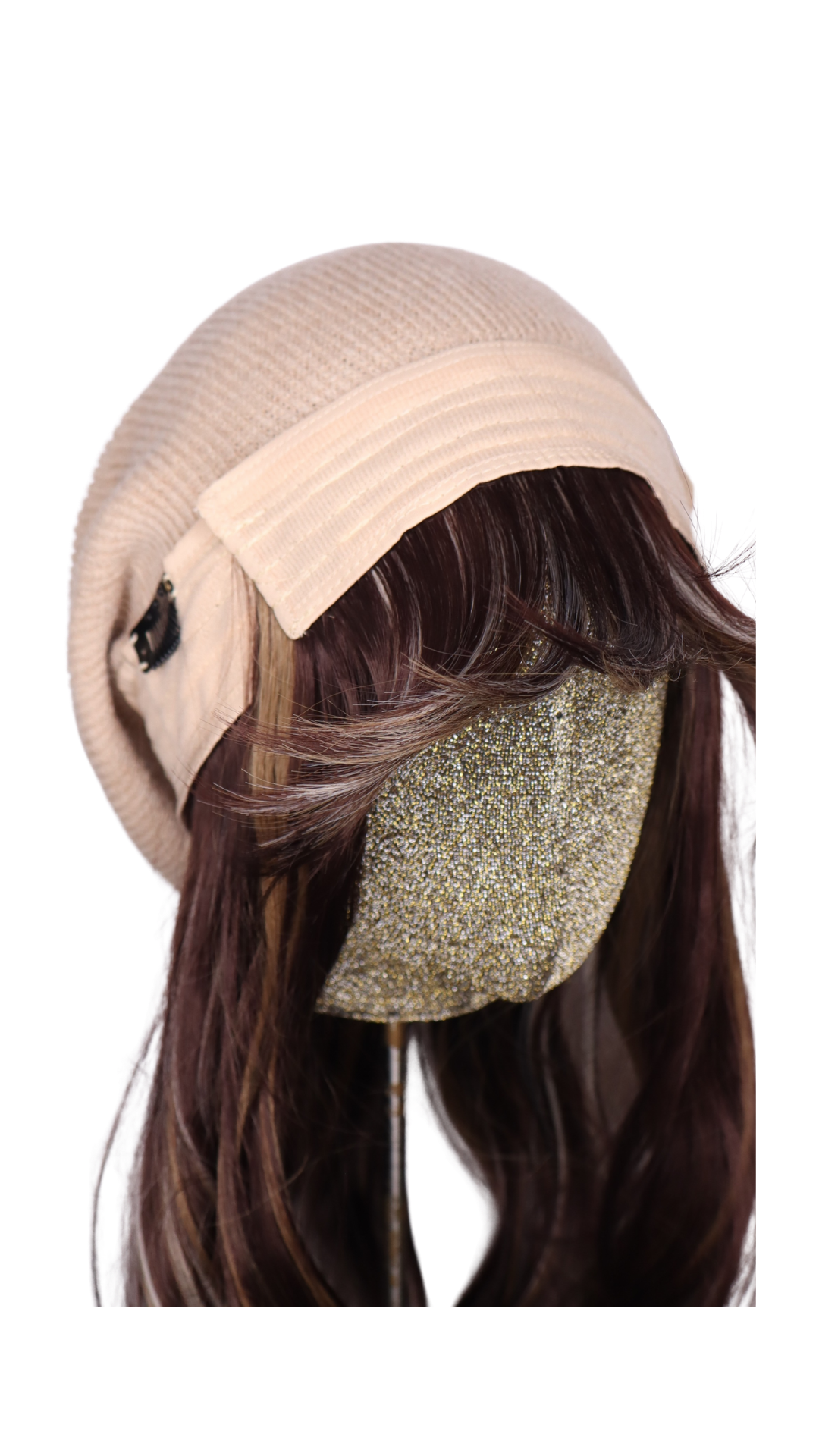 **Rina Beanie (Spotlight Brunette)
