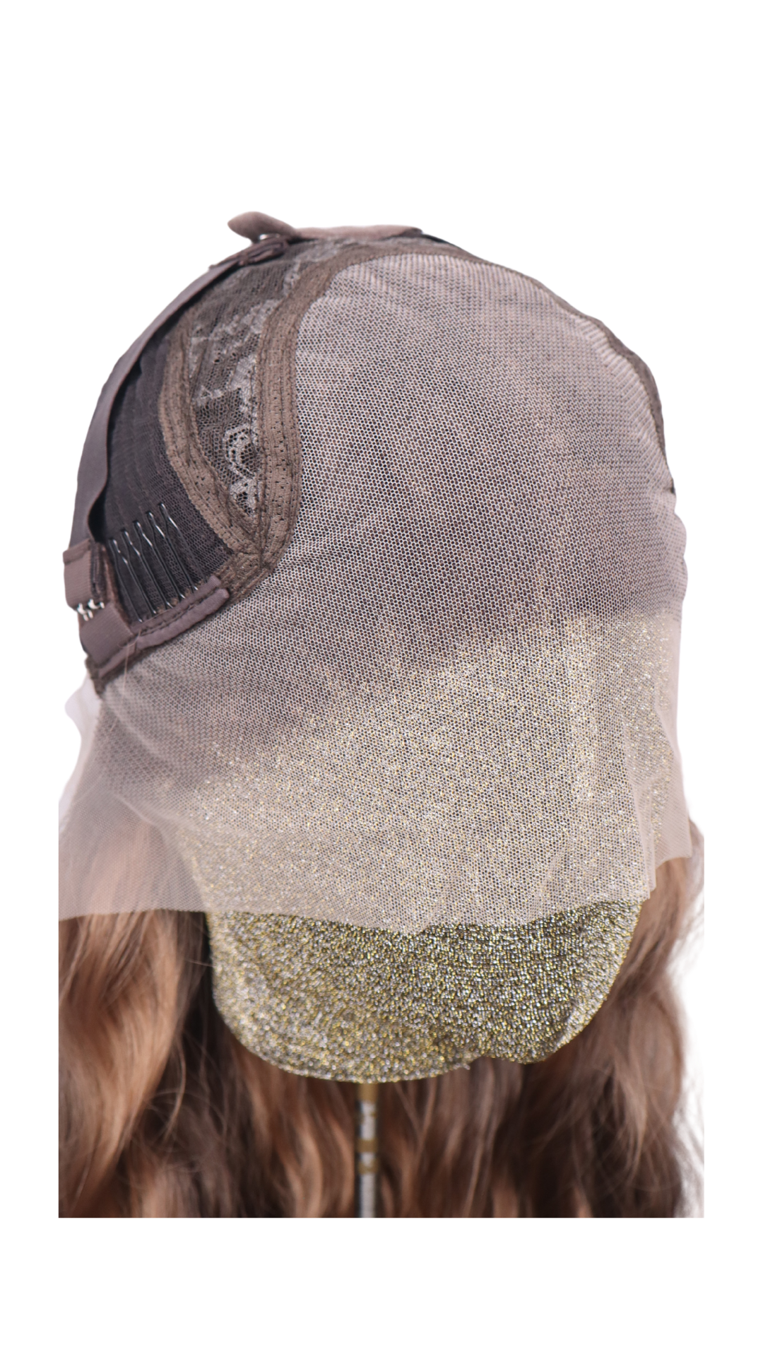 Cassidy with Lace Front Bangs (Brown Sugar) Petite