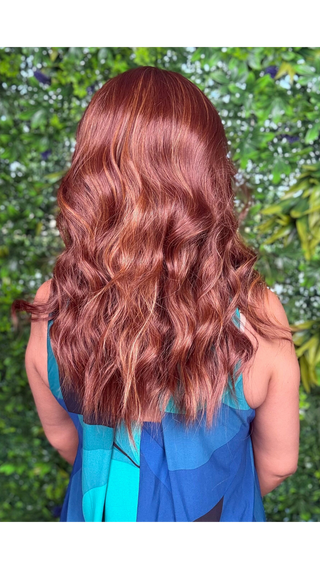 *Chantal (Golden Copper) - Swiss Lace