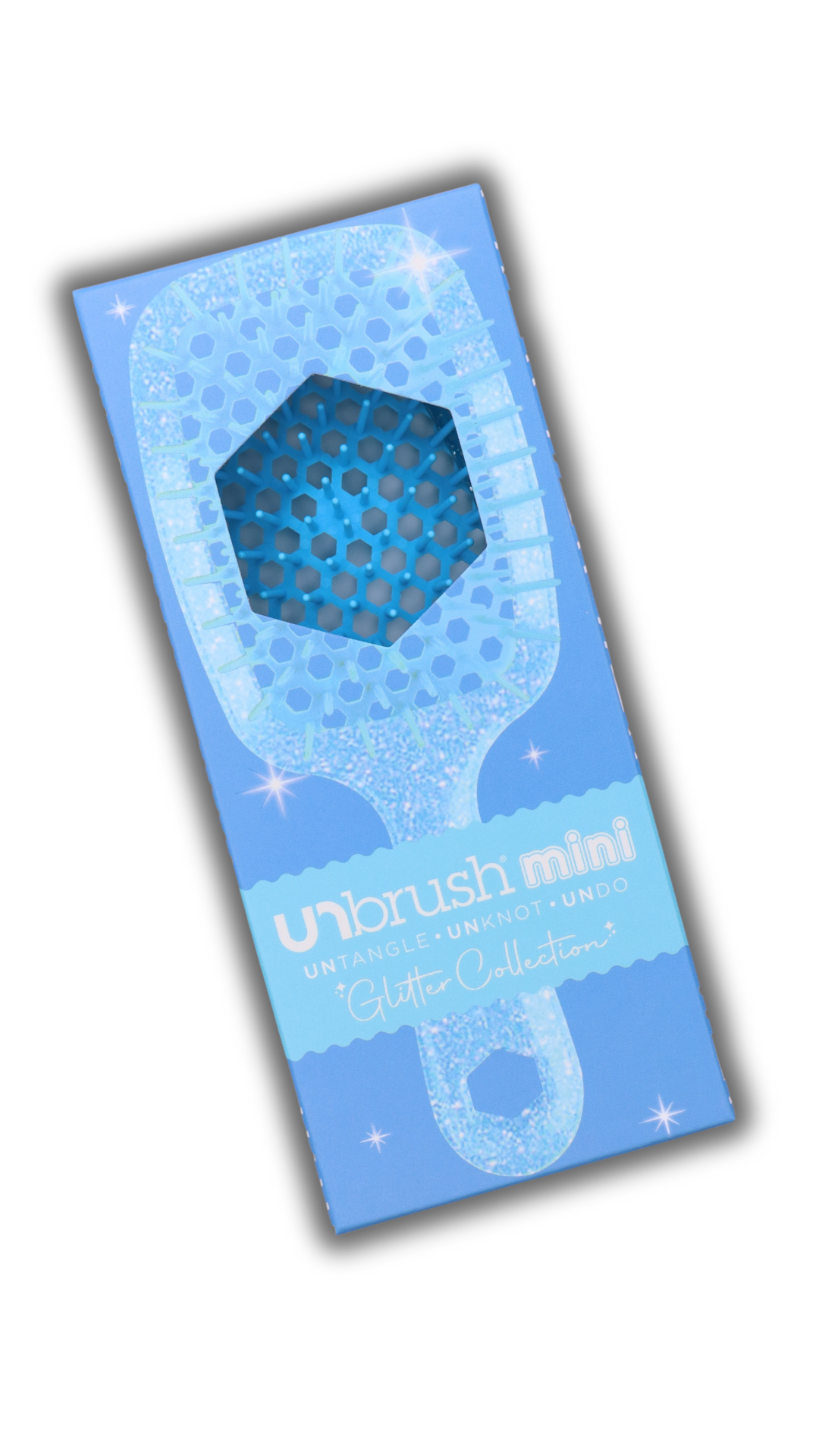 UNbrush® Mini Detangling Brush - Glitter Collection