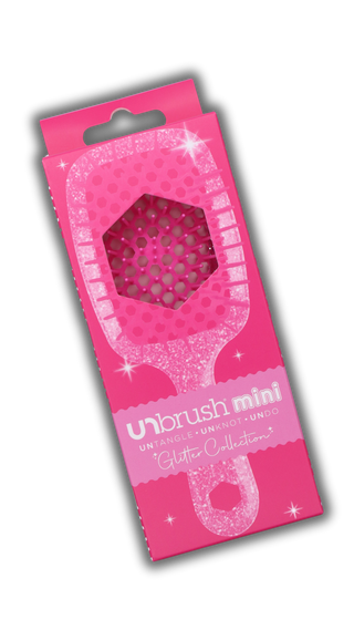UNbrush® Mini Detangling Brush - Glitter Collection