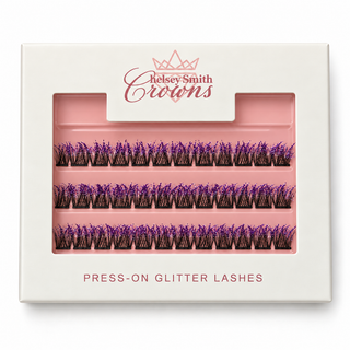****CSC Press-On Glitter Lashes