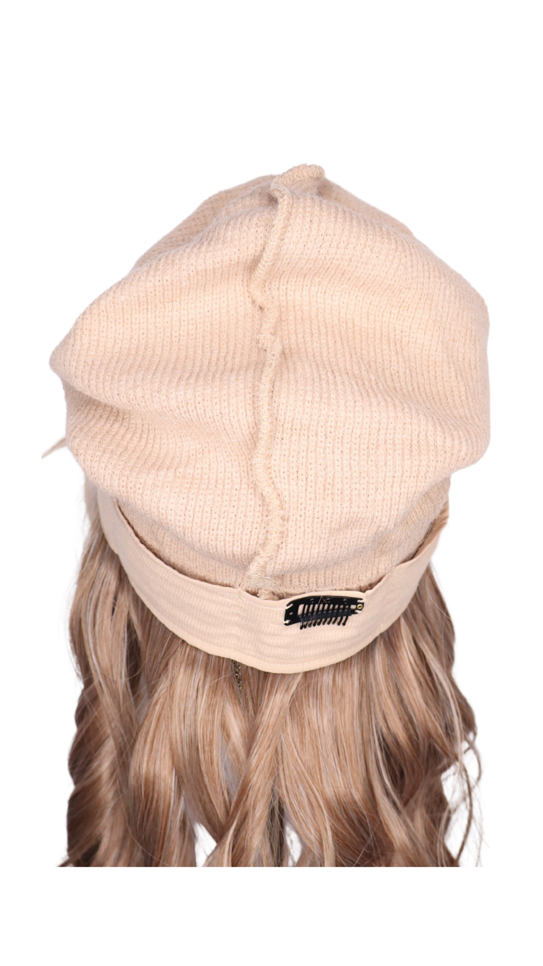 **Jonah Beanie (Muted Apricot)