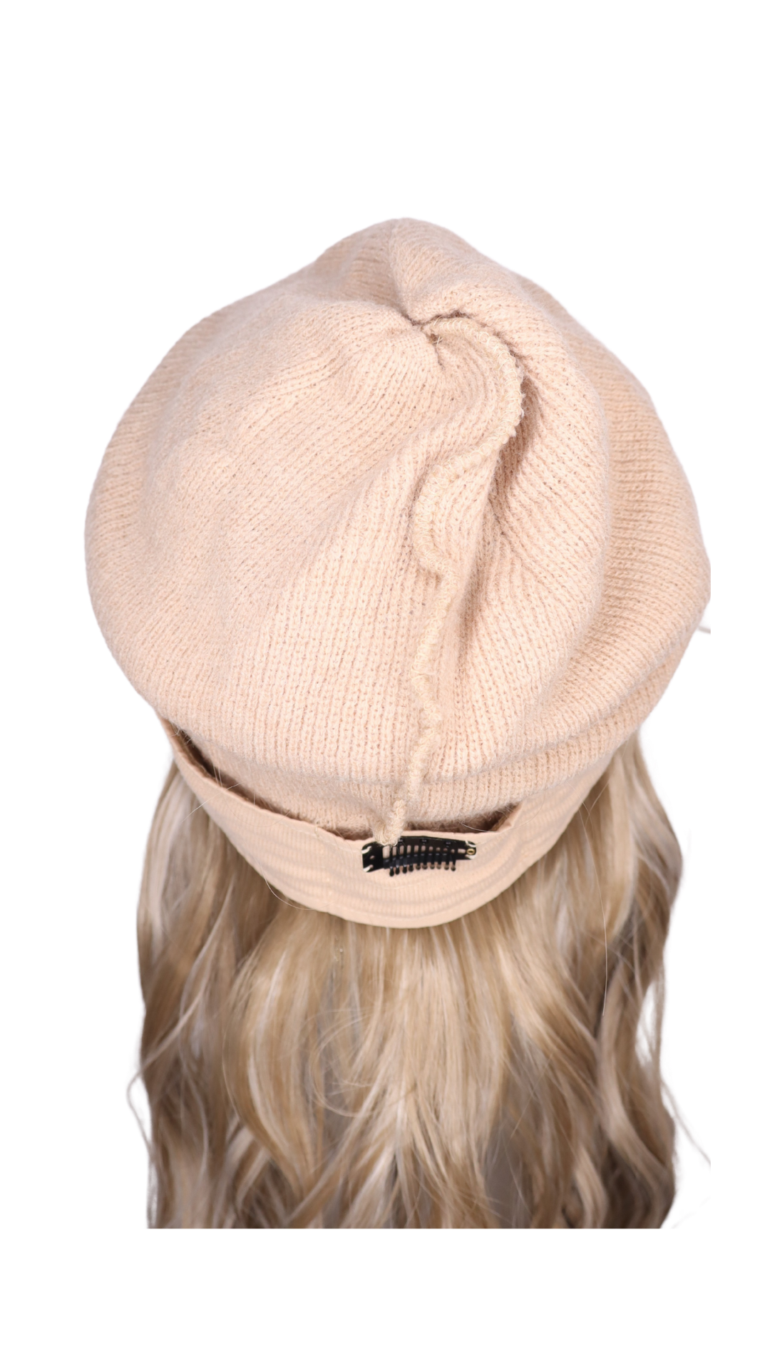 **Jonah Beanie (Oatmilk Blonde)