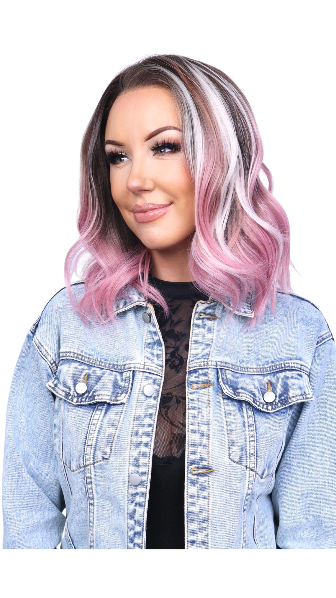 ***Beginner Wig Bundle - Kelley (Pink Sorbet) Petite