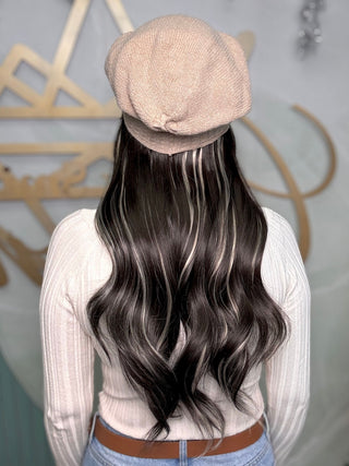 Brooke Beanie (Pop Star Brunette) - FINAL SALE