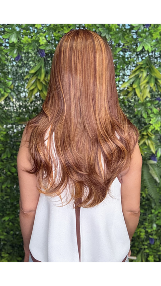 *Meghan (Golden Copper) - Swiss Lace