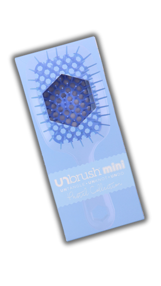 UNbrush® Mini Detangling Brush - Pastel Collection