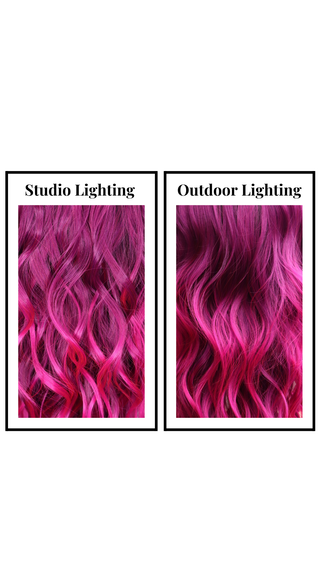 Sharpay (Electric Pink) Petite - Monofilament Display *Single Ladies - FINAL SALE
