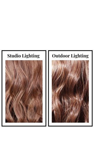 Sharpay Shortie (Natural Auburn with Highlights) *Single Ladies- FINAL SALE