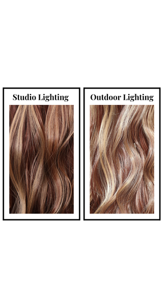 Sharpay Snow Day (Natural Auburn with Highlights) - FINAL SALE