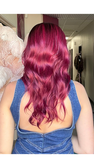 **Sheena (Raspberry Glacé) - FEATURED CROWN