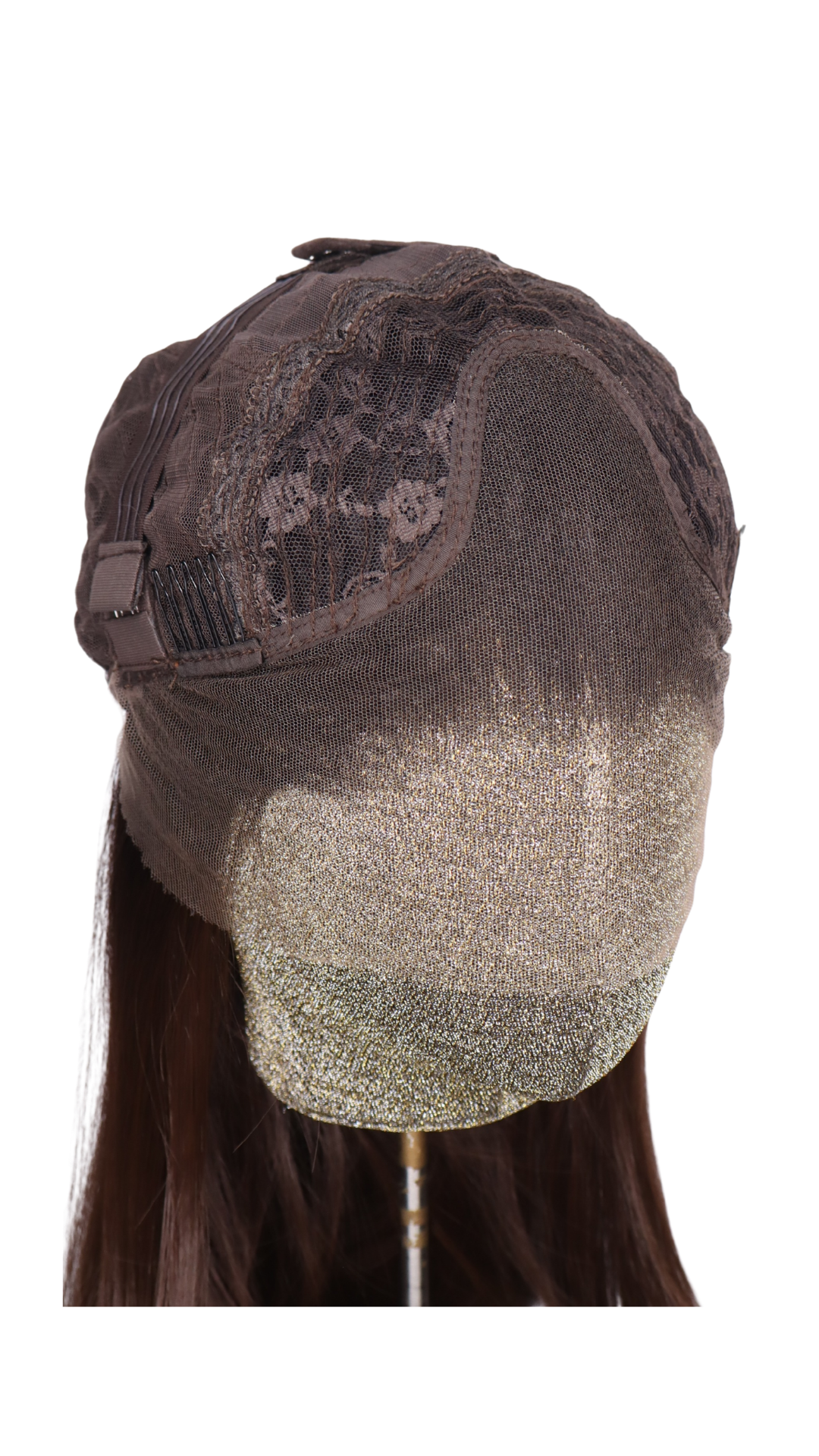 Skylar (Glossy Brunette) Petite - Swiss Lace