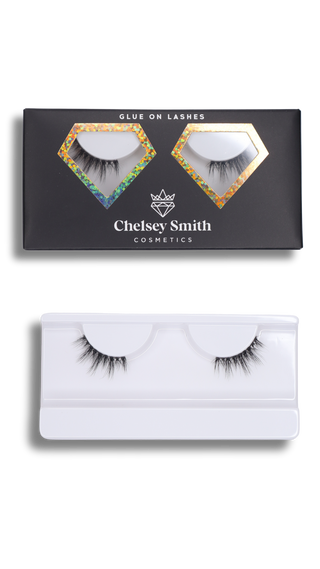 **Twinning Glue on Eyelashes