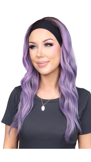 Violet Smoke Headband Petite *Single Ladies - FINAL SAL
