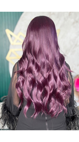 ***Zeppelin (Plum) - Swiss Lace - FINAL SALE 🦇