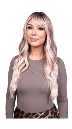 Apricot (Lace Front Bangs) Petite