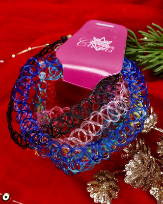 *90's Choker Necklace Set - FINAL SALE