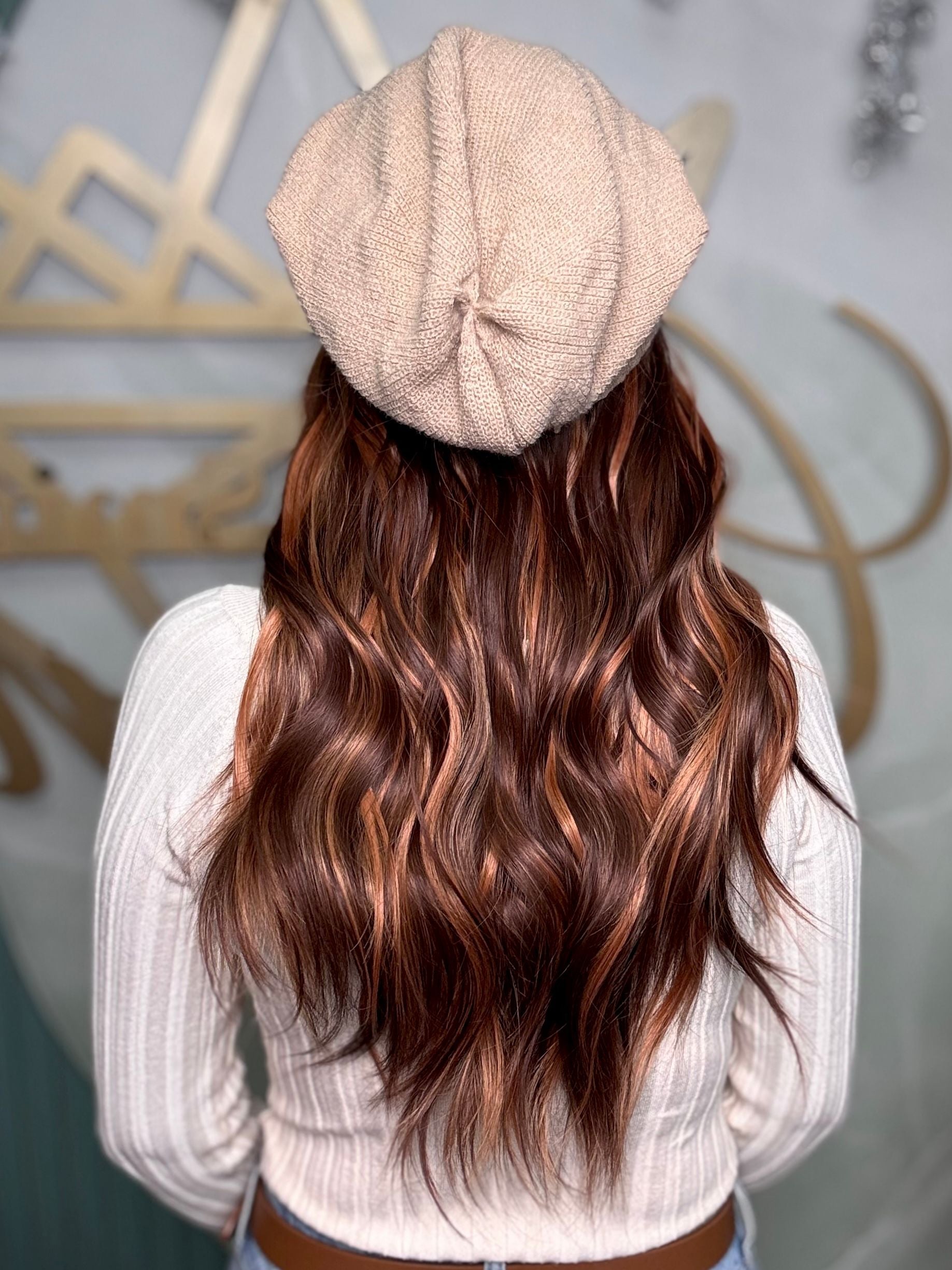 **Jonah Beanie (Copper Glow)