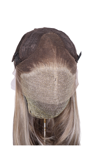*Meghan (Sandstone Beige) - Swiss Lace