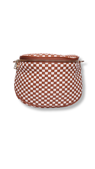 Checkered Crossbody Bag - FINAL SALE